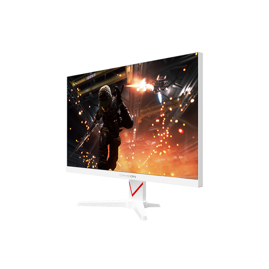 GAMEON GOAM24FHD180IPS Marksman Series 24" FHD, 180Hz, MPRT 0.5ms, HDMI 2.1, Fast IPS Gaming Monitor (Supports PS5) - White
