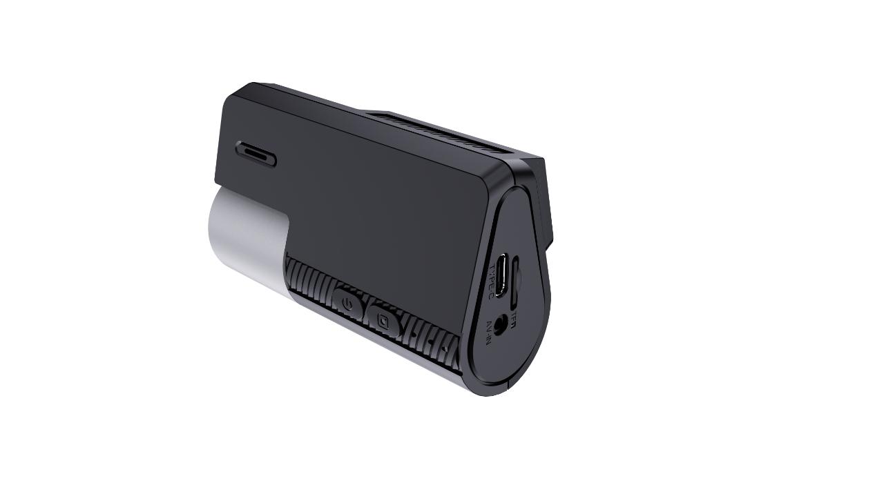 4K Dual Dash Cam Module – No Screen Hidden Install | Wide Angle Front & Rear Car Camera | Loop Recording