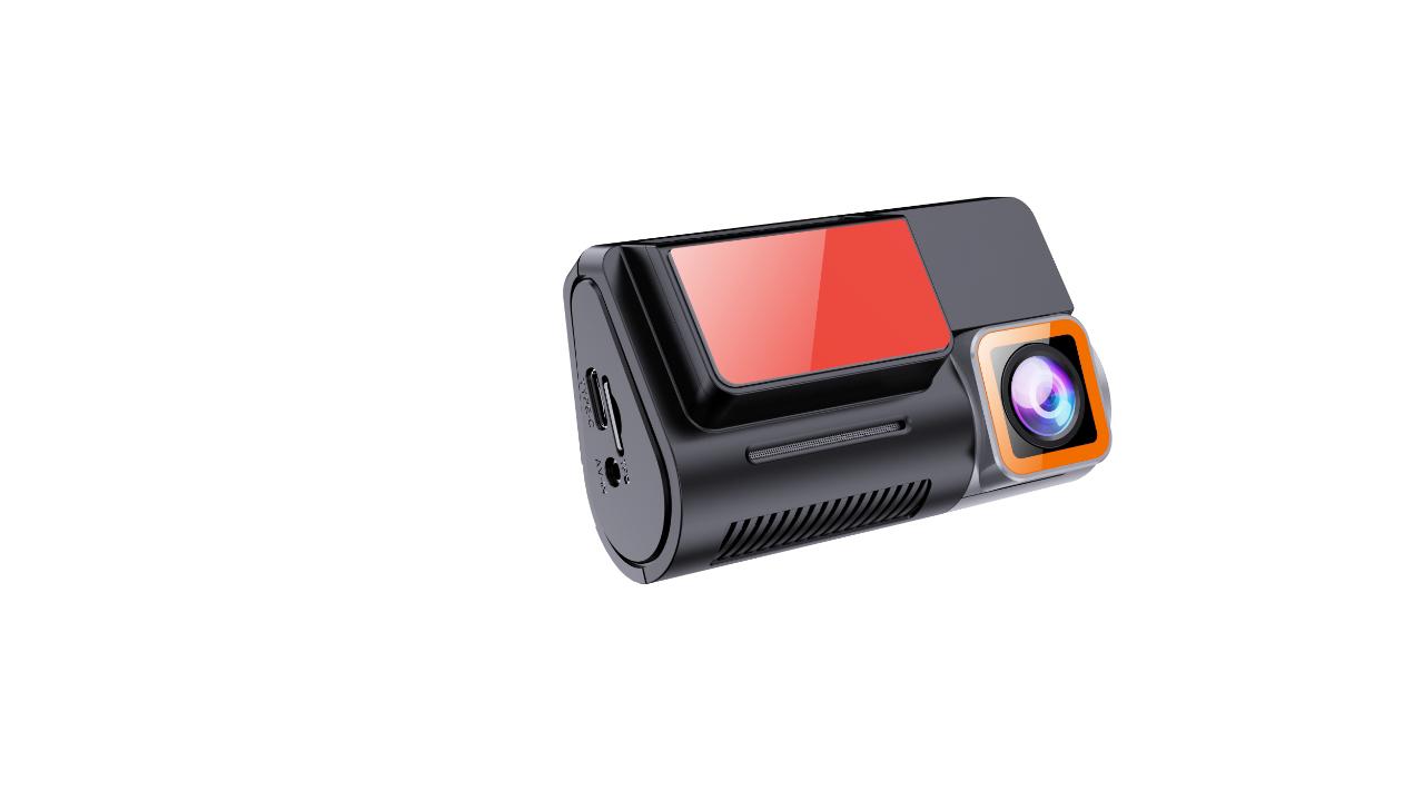 4K Dual Dash Cam Module – No Screen Hidden Install | Wide Angle Front & Rear Car Camera | Loop Recording