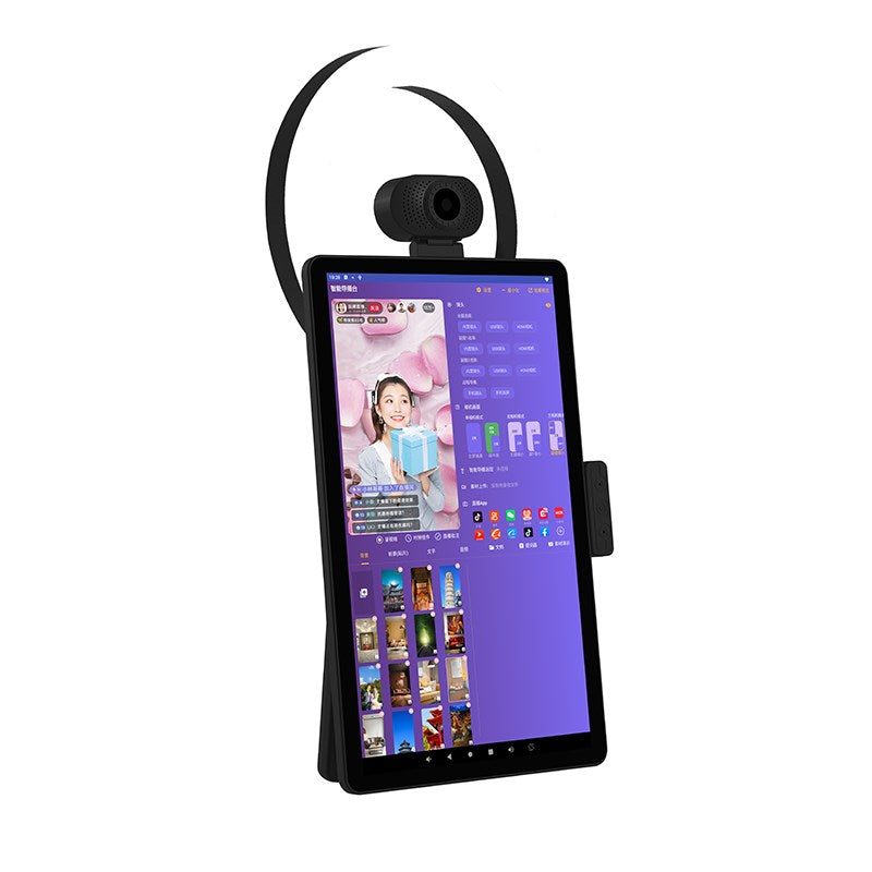 Twisted Minds S3 All-in-One Live Broadcast Desktop 15.6" FHD LCD Screen, 50MP Magnetic Camera, Android 12 System, Adjustable Bracket