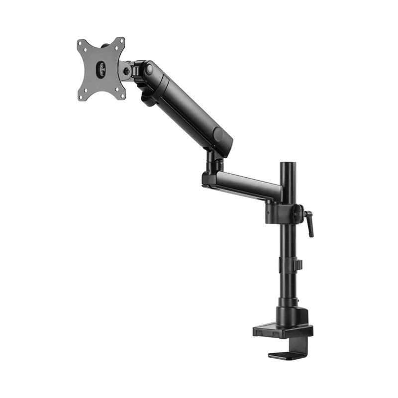 Twisted Minds Single Monitor Arm, Stand And Mount For Gaming And Office Use 17" - 32" Up To 8 KG - Black