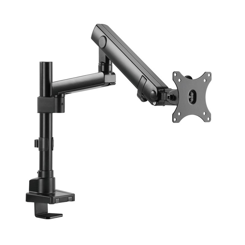 Twisted Minds Single Monitor Arm, Stand And Mount For Gaming And Office Use 17" - 32" Up To 8 KG - Black
