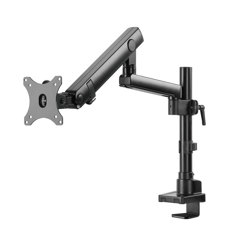 Twisted Minds Single Monitor Arm, Stand And Mount For Gaming And Office Use 17" - 32" Up To 8 KG - Black