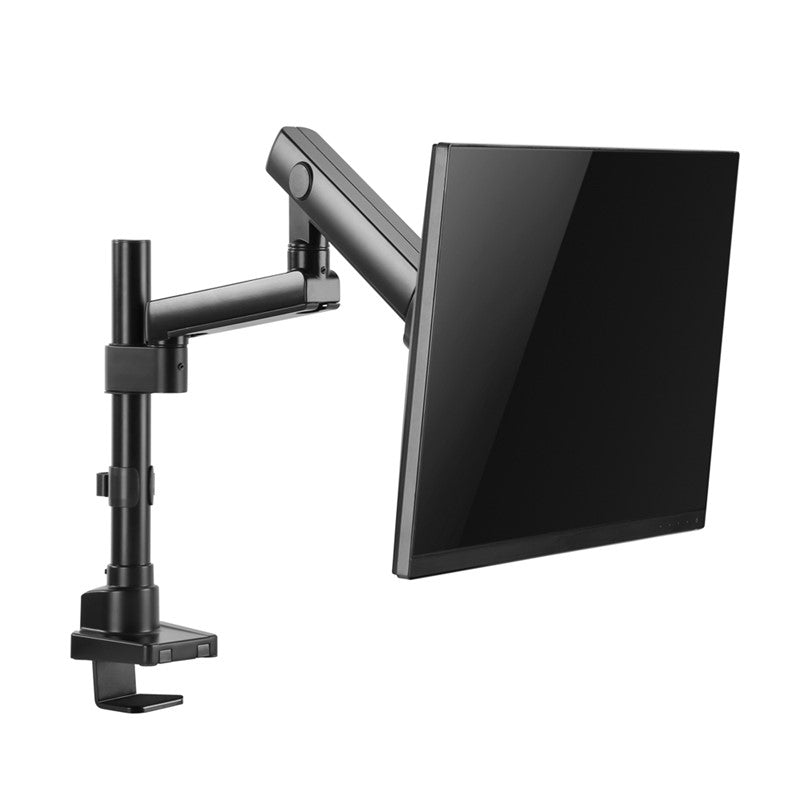 Twisted Minds Single Monitor Arm, Stand And Mount For Gaming And Office Use 17" - 32" Up To 8 KG - Black