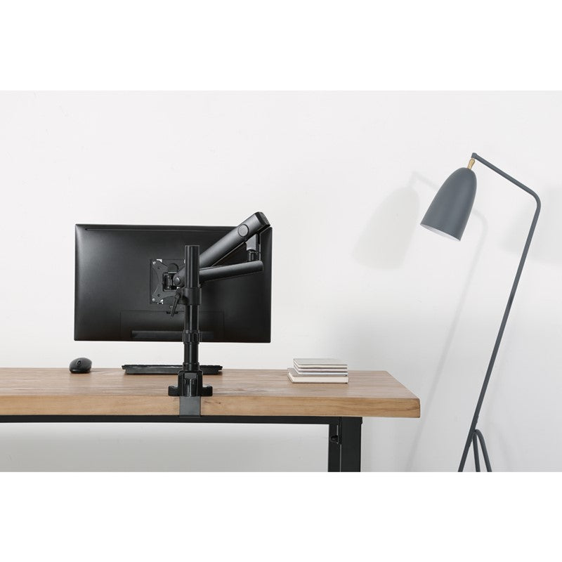 Twisted Minds Single Monitor Arm, Stand And Mount For Gaming And Office Use 17" - 32" Up To 8 KG - Black