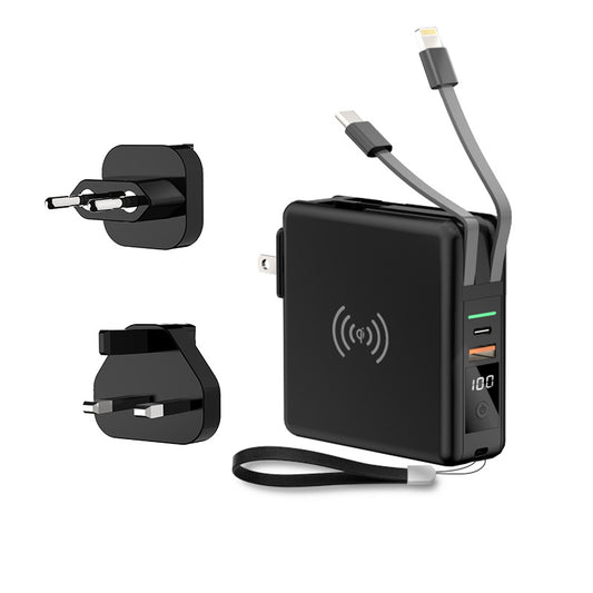 Dual-Mode Wall Charger & Power Bank