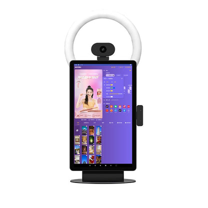 Twisted Minds S1 All-in-One Live Broadcast Desktop 15.6" FHD LCD Screen, 50MP Magnetic Camera, Android 11 System, Fixed Stand