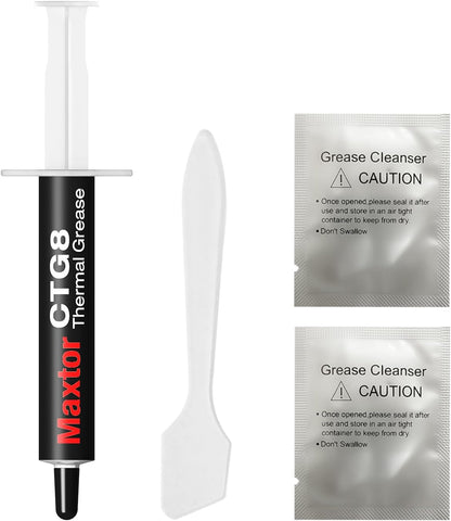 CTG08 High-Performance Thermal Computer  Paste (12.8 W/mK) – Non-Conductive CPU & GPU Thermal Compound for PC Building & Gaming