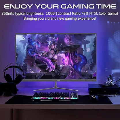 GAMEON GOES22FHD120IPS 22" FHD, 120Hz, MPRT 0.5ms, HDMI 2.1, Fast IPS Gaming Monitor (Support PS5) - Black