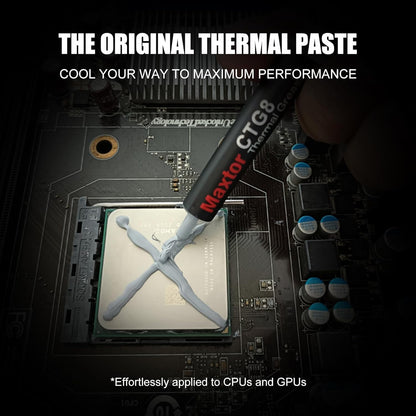 CTG08 High-Performance Thermal Computer  Paste (12.8 W/mK) – Non-Conductive CPU & GPU Thermal Compound for PC Building & Gaming
