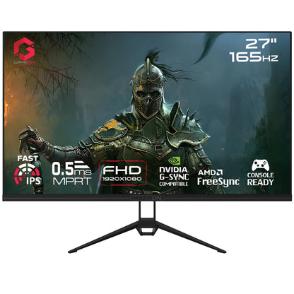 GAMEON GOVE127FHD165IPS Epic Series 27" FHD, 165Hz, 0.5ms, HDMI 2.1, Fast IPS Gaming Monitor (Supports PS5) - Black