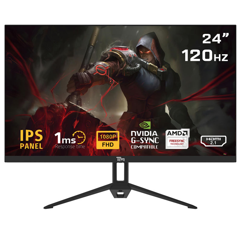 Twisted Minds ECO SERIES 24” FHD, 120hz, 1MS, HDMI 2.1 & DP 1.4 Gaming Monitor - TM24FHD120IPS