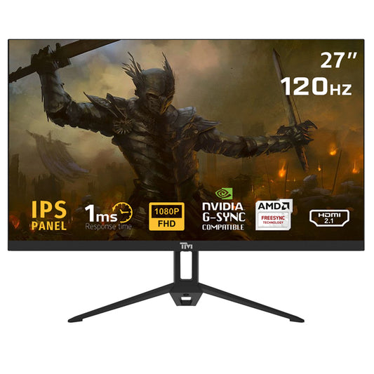 Twisted Minds ECO SERIES 27” FHD, 120hz, 1MS, HDMI 2.1 & DP 1.4 Gaming Monitor - TM27FHD120IPS